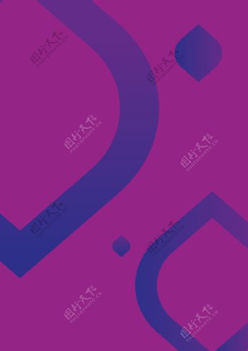 紫色底蓝符号底纹背景