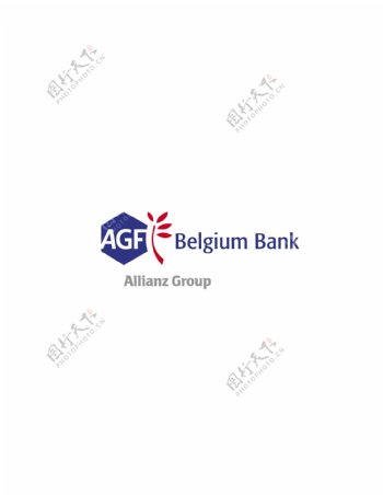 AGFBelgiumBanklogo设计欣赏AGFBelgiumBank国际银行标志下载标志设计欣赏