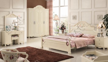 法式床法式床背景图片