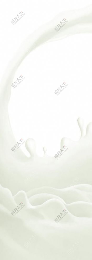 蒙牛奶花元素图片