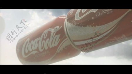 可口可乐广告视频素材