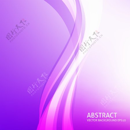 时尚梦幻紫色背景矢量素材