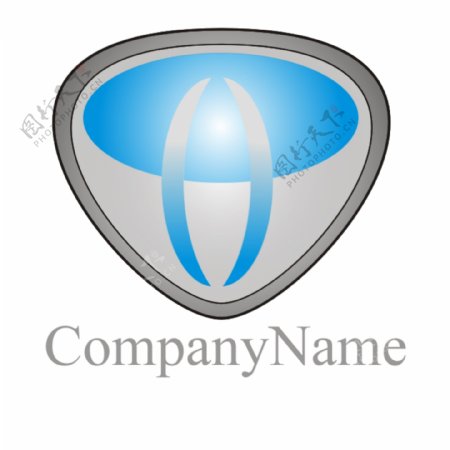蓝色三角logo图片