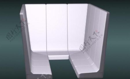 洁具典范之浴盆3D模型C023