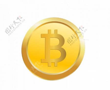 Bitcoin矢量插画