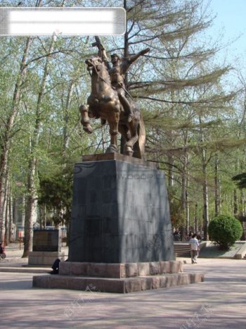 济南战役英雄雕像