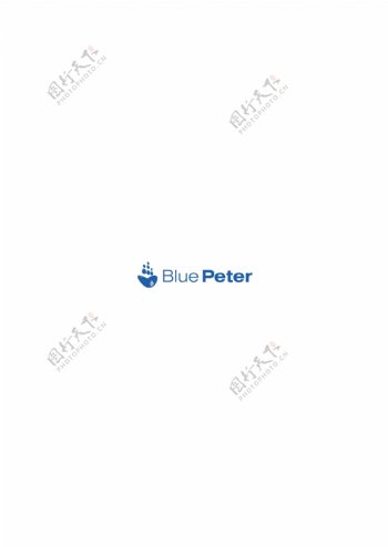 BluePeterlogo设计欣赏BluePeter电视台LOGO下载标志设计欣赏