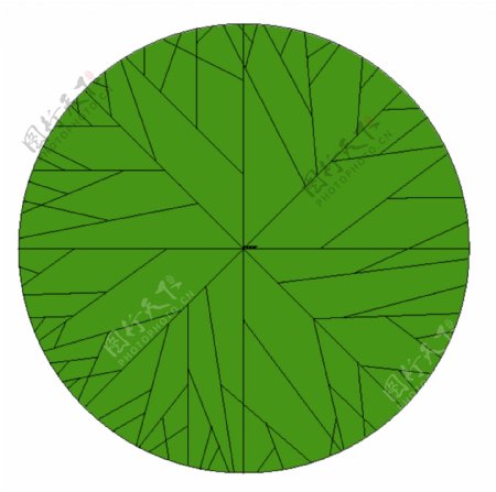 植物彩平图块
