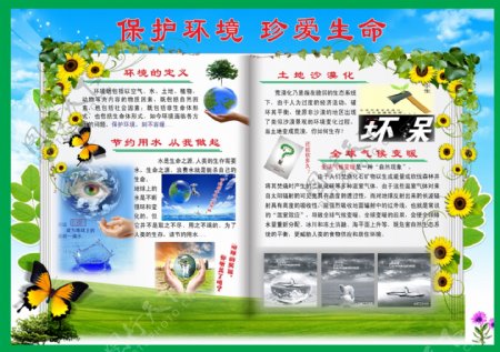 环保教育展板图片