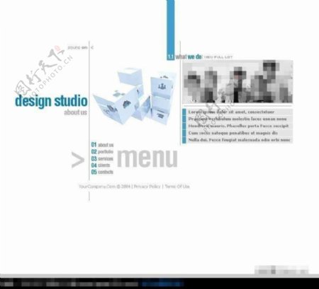 广告设计公司网站设计模板