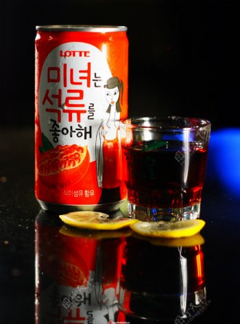 韩国石榴汁图片