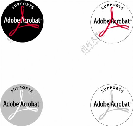 AdobeAcrobat支持标志