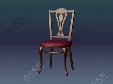 欧式椅子3d模型家具模型144
