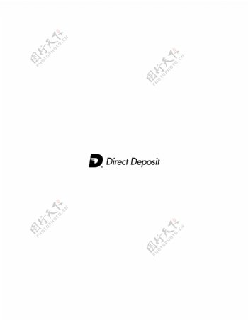 DirectDepositlogo设计欣赏DirectDeposit金融机构标志下载标志设计欣赏