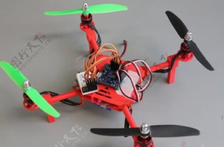 DIY微型直升机的W3D印制电机支架顶