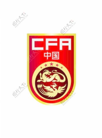 世界部分国家足球队队徽之中国图片