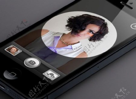 iPhone5拍照界面UI设计素材