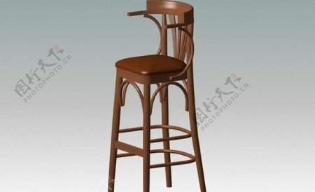传统家具椅子3D模型A072