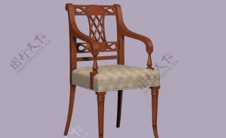 传统家具椅子3D模型A031