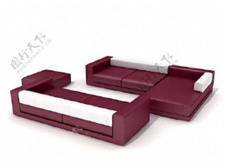 沙发组合3d模型沙发图片40