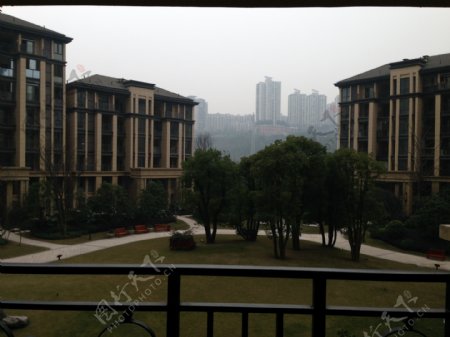 重庆金科王府花园外景图片