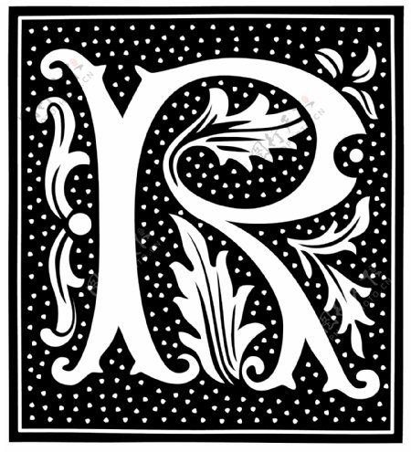 花式字母r字图片