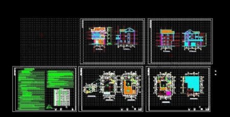 三层仿古简约中式风格单体住宅设计图9x15