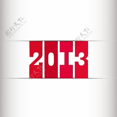 2013新年快乐的程式化的背景
