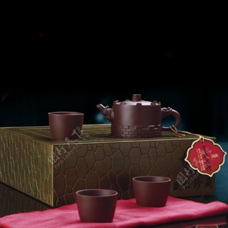 盛世中华紫砂茶具图片