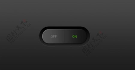 黑色UI按钮设计