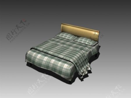 常见的床3d模型家具模型116