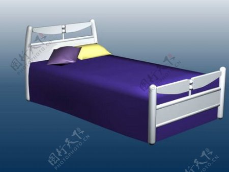 常见的床3d模型家具3d模型158