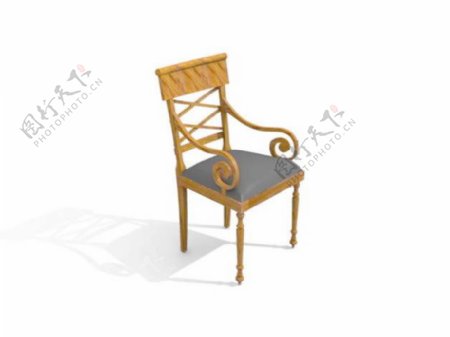 欧式椅子3d模型家具图片117