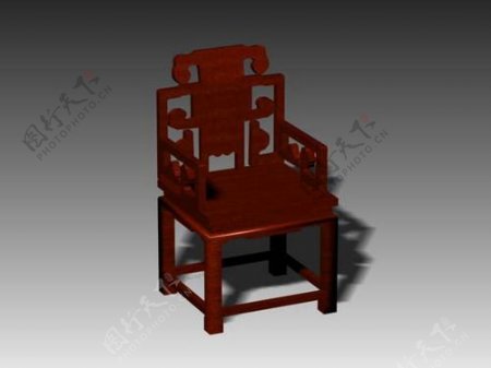 常用的椅子3d模型家具模型6