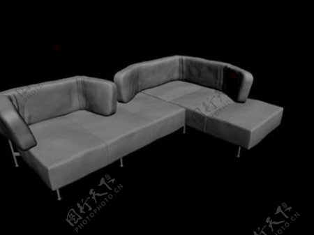 沙发组合3d模型沙发效果图127
