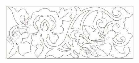 传统花卉图案纹样