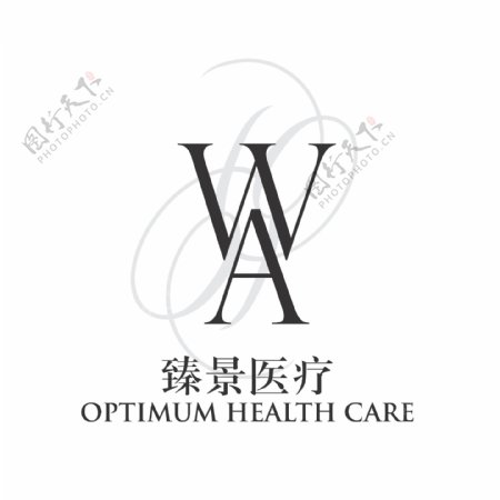 臻景医疗矢量logo图片