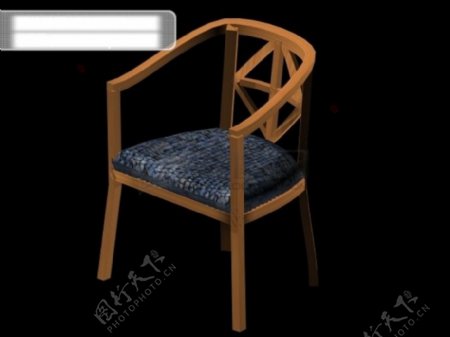 3d古朴椅子