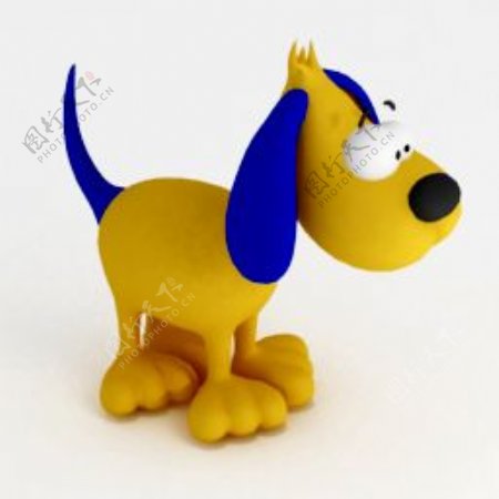 3D小狗模型