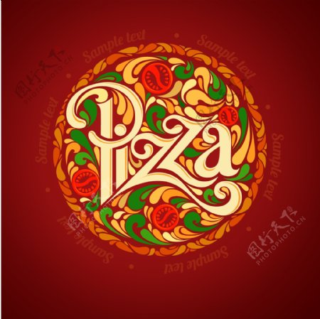 创意披萨图标