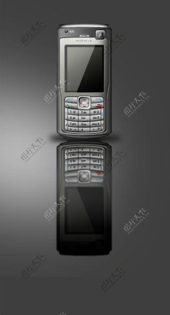 手机效果图诺基亚N70