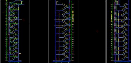 tcl工业研究院楼梯剖面图汇总图片