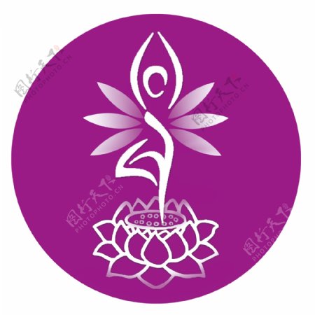 瑜伽logo