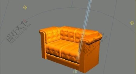 室内家具之沙发393D模型