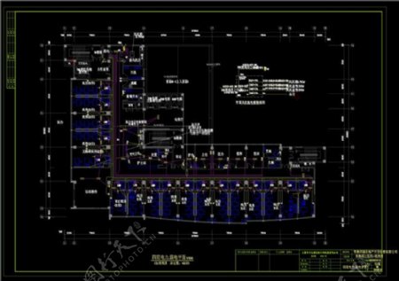 四层电力.弱电平面CAD图纸