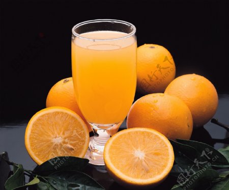 橘子饮料图片