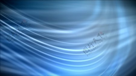 蓝色光辉的流束运动的背景视频免费下载