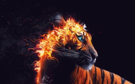 老虎火焰老虎