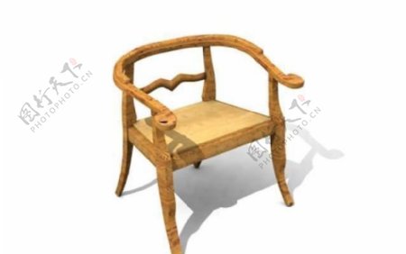 欧式家具椅子0063D模型