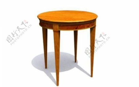 欧式家具桌子0613D模型